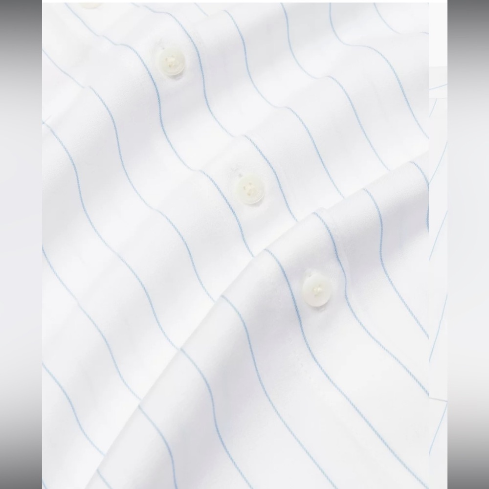 NWT Aritzia Babaton utility Seymour stripe button down shirt - Picture 8 of 13